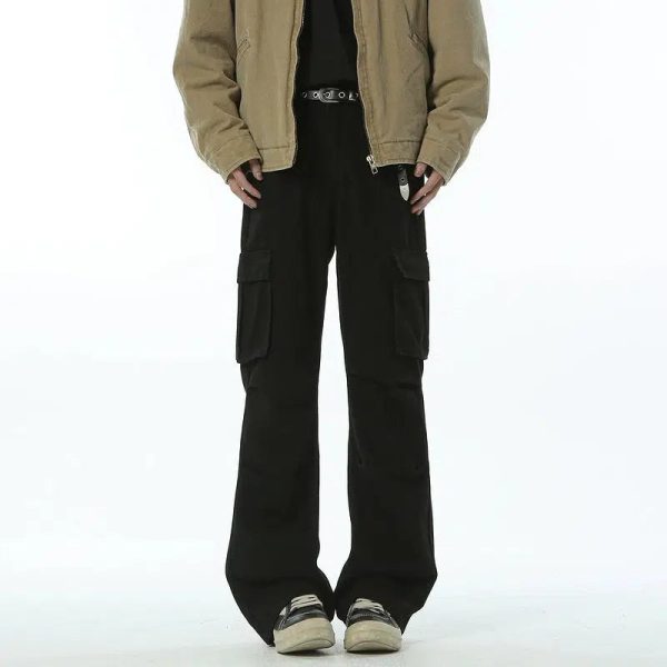 Multi-Pocket Hip Hop Cargo Pants Fashion