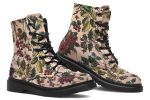 Holly And Berry Boots - Vegan Leather Doc-Style Boots with Durable Stitched on Soles Discount