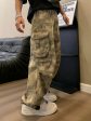 Camouflage Cargo Loose Fit Pants on Sale