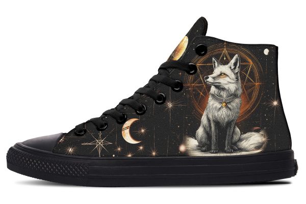 Astral Fox High Tops - Classic Premium Canvas Shoes with Comfortable and Durable Soles on Sale