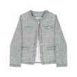 Chic Tweed Button-Up Coat Sale