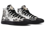 Castle in Bloom High Tops - Classic Premium Canvas Shoes with Comfortable and Durable Soles Online Sale