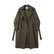 Classic Double-Breasted Trench Coat Cheap