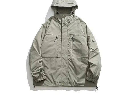 Removable Fleece Liner Hooded Jacket For Sale