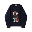 Cartoon Bear Graphic Sweatshirt Online Sale