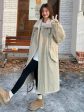 Wool-Lined Winter Parka Coat Sale