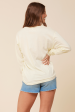 Bride Tribe  Soft Yellow Wash Long Sleeved Pocket Tee Supply