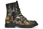 Grim’s Harvest Boots - Vegan Leather Doc-Style Boots with Durable Stitched on Soles Online Sale