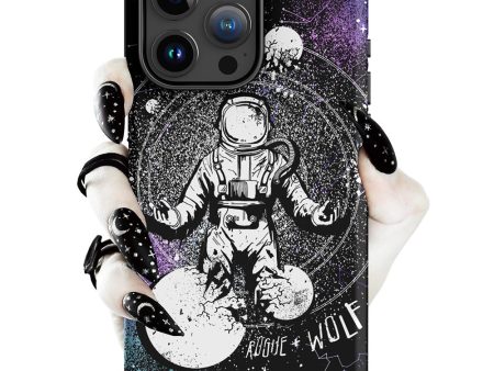 Cosmic Explorer Tough Phone Case for iPhone - Anti-scratch Shockproof Witchy Phone Cover Goth Gifts Online Sale