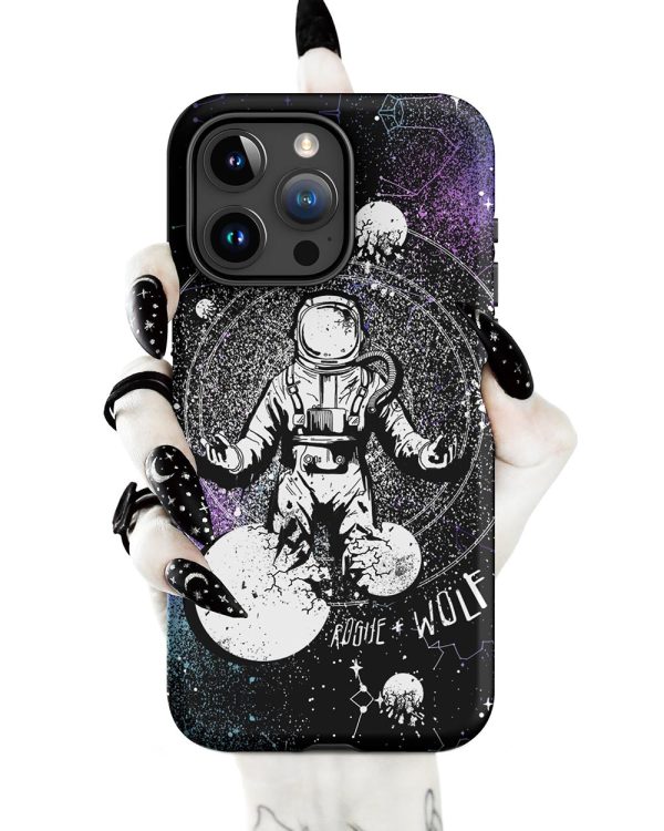 Cosmic Explorer Tough Phone Case for iPhone - Anti-scratch Shockproof Witchy Phone Cover Goth Gifts Online Sale