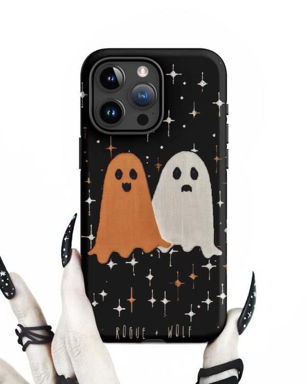 Ghost Besties Tough Cell Phone Case for iPhone - Dark Academia Anti-scratch Shockproof Witchy Goth Cover Online Sale