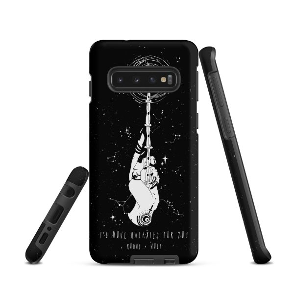 Cosmic Devotion Tough Phone Case for Samsung - Shockproof Witchy Phone Cover Anti-scratch Goth Cell Phone Case Cool Gothic gifts Hot on Sale