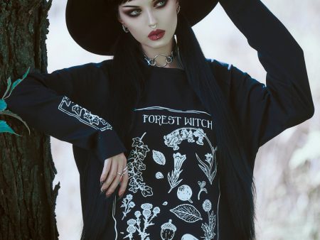 Forest Witch Long Sleeve Tee on Sale