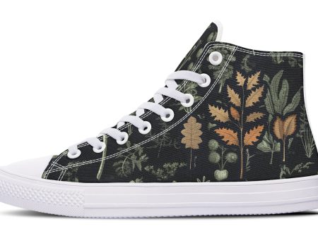 Autumn Memoir High Tops - Classic Premium Canvas Shoes with Comfortable and Durable Soles Hot on Sale