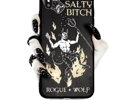 One Salty Witch Phone Case - Mirror Gold Details Fashion