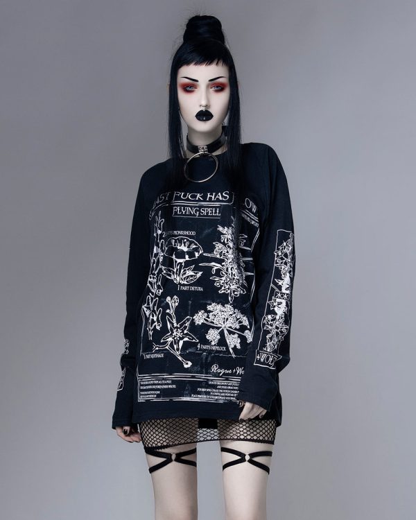 My Last F*** Has Flown Flying Spell - Long Sleeve Tee Fashion