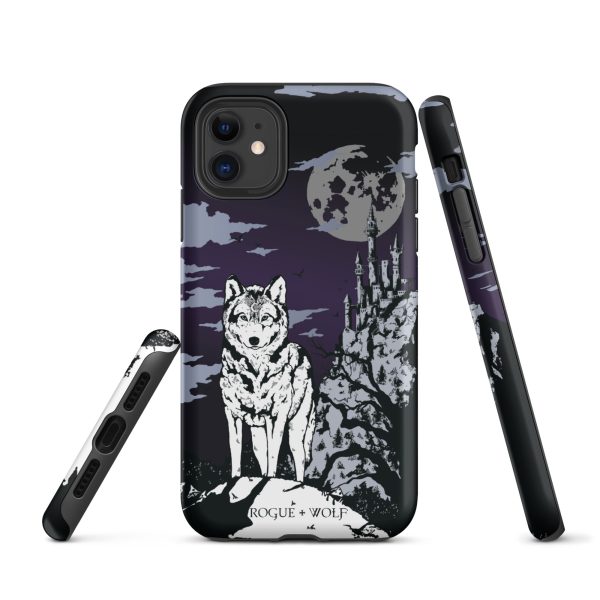 Castle Whitewolf Tough Phone Case for iPhone - Shockproof Anti-scratch Goth Witchy Phone Cover For Cheap