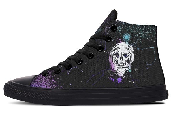 Cat-Astro-Phe High Tops - Classic Premium Canvas Shoes with Comfortable and Durable Soles Online