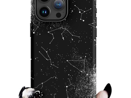 Constellation Tough Phone Case for iPhone - Shockproof Anti-scratch Goth Witchy Phone Cover Gothic Christmas Gifts For Cheap