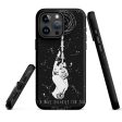 Cosmic Devotion Tough Phone Case for iPhone - Shockproof Anti-scratch Witchy Goth Cool Fun Christmas Gift For Sale