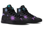 Celestial Pastel High Tops - Classic Premium Canvas Shoes with Comfortable and Durable Soles Cheap