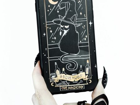 The Magician Tarot Phone Case - Mirror Gold Details For Sale