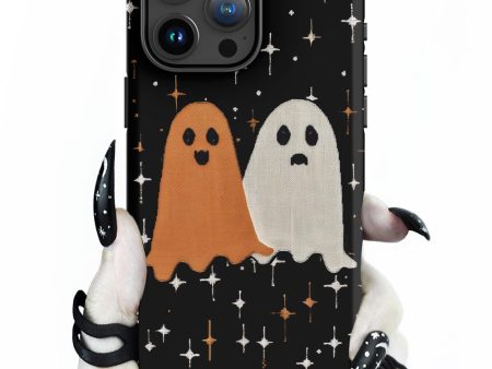 Ghost Besties Tough Cell Phone Case for iPhone - Dark Academia Anti-scratch Shockproof Witchy Goth Cover Online Sale