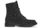 Starry Night Boots - Vegan Leather Doc-Style Boots with Durable Stitched on Soles For Sale