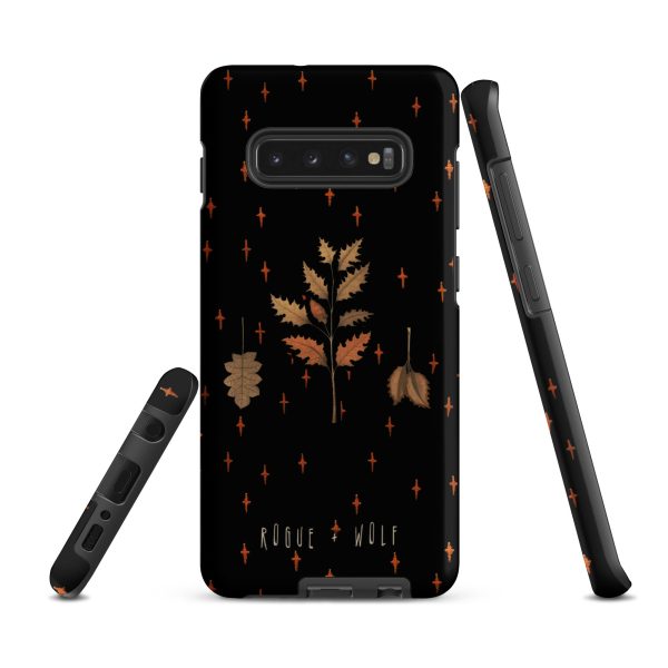 Autumn Memoir Tough Phone Case for Samsung - Dark Academia Anti-Scratch Shockproof Botanical Witchy Goth  Cover, Christmas Gifts Online