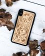 Herbology - Engraved White Maple Wood Phone Case Online