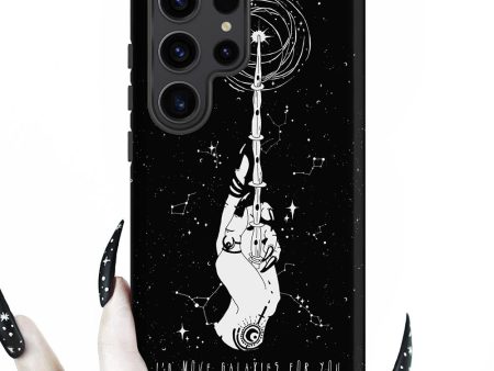 Cosmic Devotion Tough Phone Case for Samsung - Shockproof Witchy Phone Cover Anti-scratch Goth Cell Phone Case Cool Gothic gifts Hot on Sale