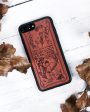 Herbology - Engraved Rose Wood Phone Case Discount