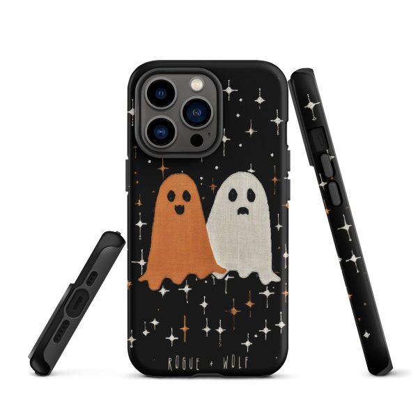 Ghost Besties Tough Cell Phone Case for iPhone - Dark Academia Anti-scratch Shockproof Witchy Goth Cover Online Sale