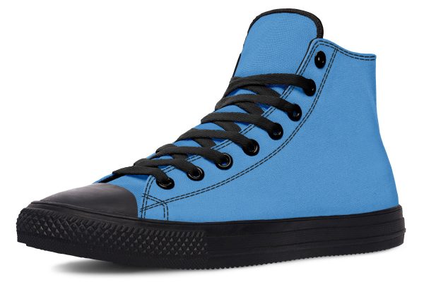 Ocean Wave High Tops - Classic Premium Canvas Shoes with Comfortable and Durable Soles For Discount