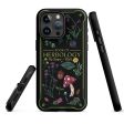 Book of Herbology Tough Phone Case for iPhone - Shockproof Witchy Phone Accessories Anti-scratch Goth Cover For Discount