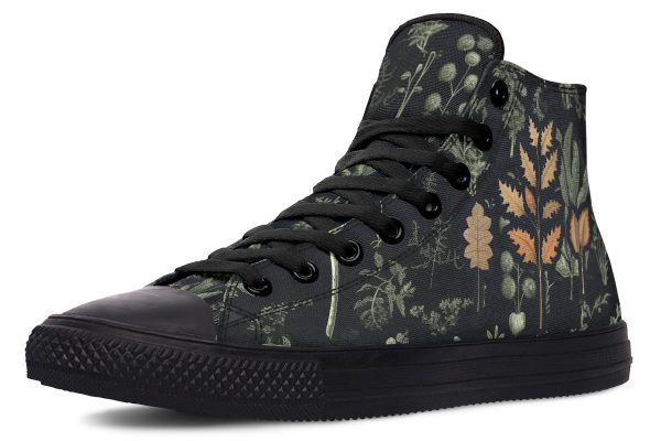 Autumn Memoir High Tops - Classic Premium Canvas Shoes with Comfortable and Durable Soles Hot on Sale