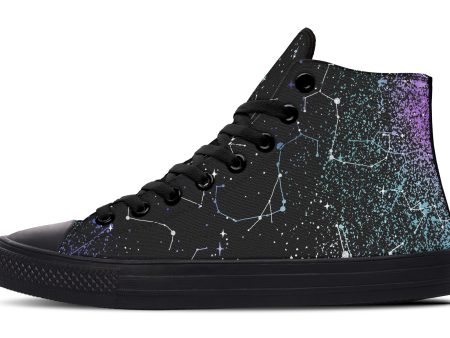 Aurora High Tops - Classic Premium Canvas Shoes with Comfortable and Durable Soles Supply