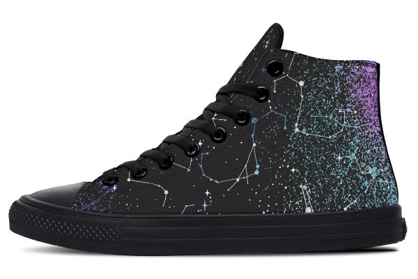 Aurora High Tops - Classic Premium Canvas Shoes with Comfortable and Durable Soles Supply