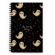 Spooky Soirée Spiral Notebook - Witchy Diary with Spooky Ghosts Uni & College Dark Academia Journal - Gothic Stationery Online