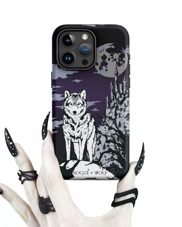 Castle Whitewolf Tough Phone Case for iPhone - Shockproof Anti-scratch Goth Witchy Phone Cover For Cheap