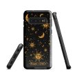 Celestial Tough Phone Case for Samsung - Witchy Goth Anti-Scratch Shockproof Phone Accessories Cool gifts Online now