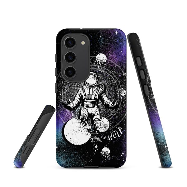 Cosmic Explorer Tough Phone Case for Samsung - Anti-scratch Shockproof Witchy Phone Cover Goth Gifts Hot on Sale