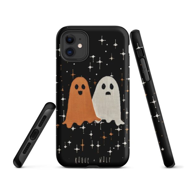 Ghost Besties Tough Cell Phone Case for iPhone - Dark Academia Anti-scratch Shockproof Witchy Goth Cover Online Sale