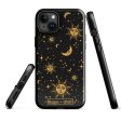 Celestial Tough Phone Case for iPhone - Shockproof Anti-scratch Witchy Goth Phone Accessories Cover Sale