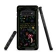 Book of Herbology Shockproof Samsung case - Witchy Goth Phone Accessories Anti-scratch cover Online