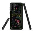 Book of Herbology Shockproof Samsung case - Witchy Goth Phone Accessories Anti-scratch cover Online