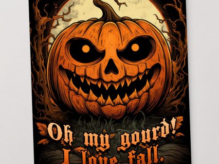 OMG! Postcard - Gothic Stationery Spooky Mailing Halloween Postcard Posting Scary Goth Card Halloween Gifts Online Sale