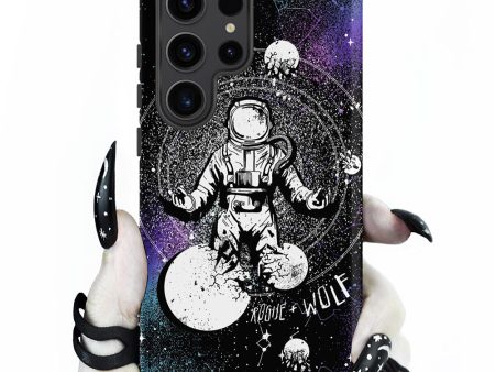 Cosmic Explorer Tough Phone Case for Samsung - Anti-scratch Shockproof Witchy Phone Cover Goth Gifts Hot on Sale