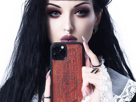 Herbology - Engraved Rose Wood Phone Case Discount