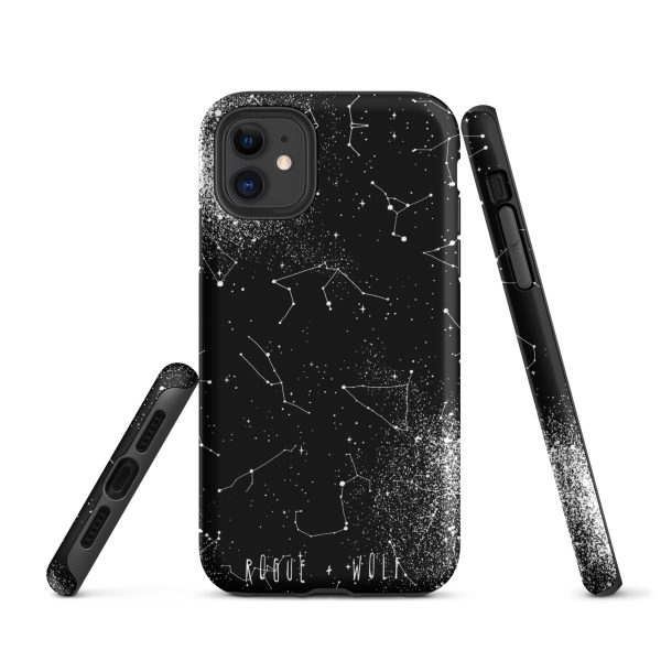 Constellation Tough Phone Case for iPhone - Shockproof Anti-scratch Goth Witchy Phone Cover Gothic Christmas Gifts For Cheap